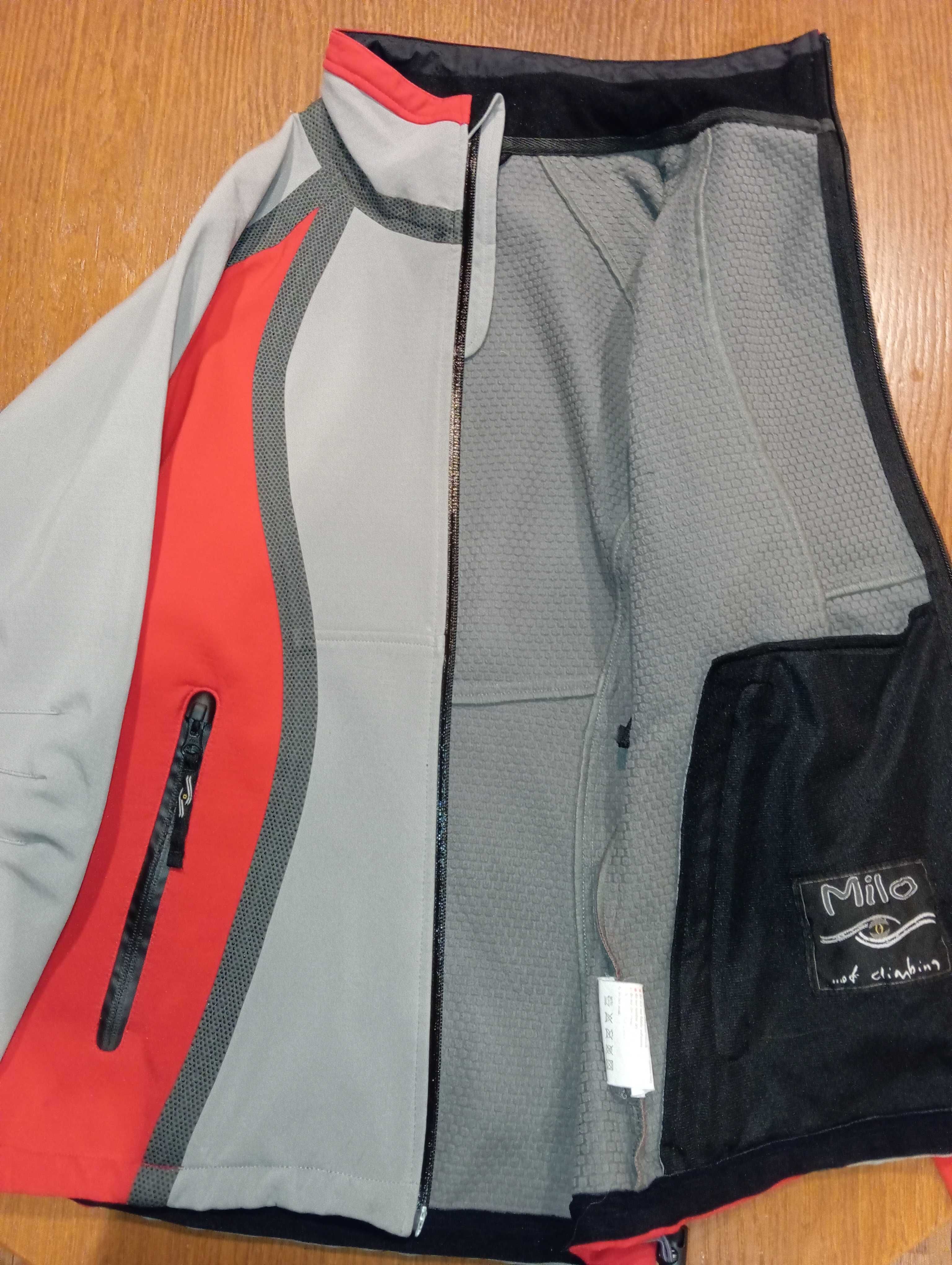 Damski polar Anas Lady Polartec 100 micr. czer/szary Milo r.XL W.Gr.P.