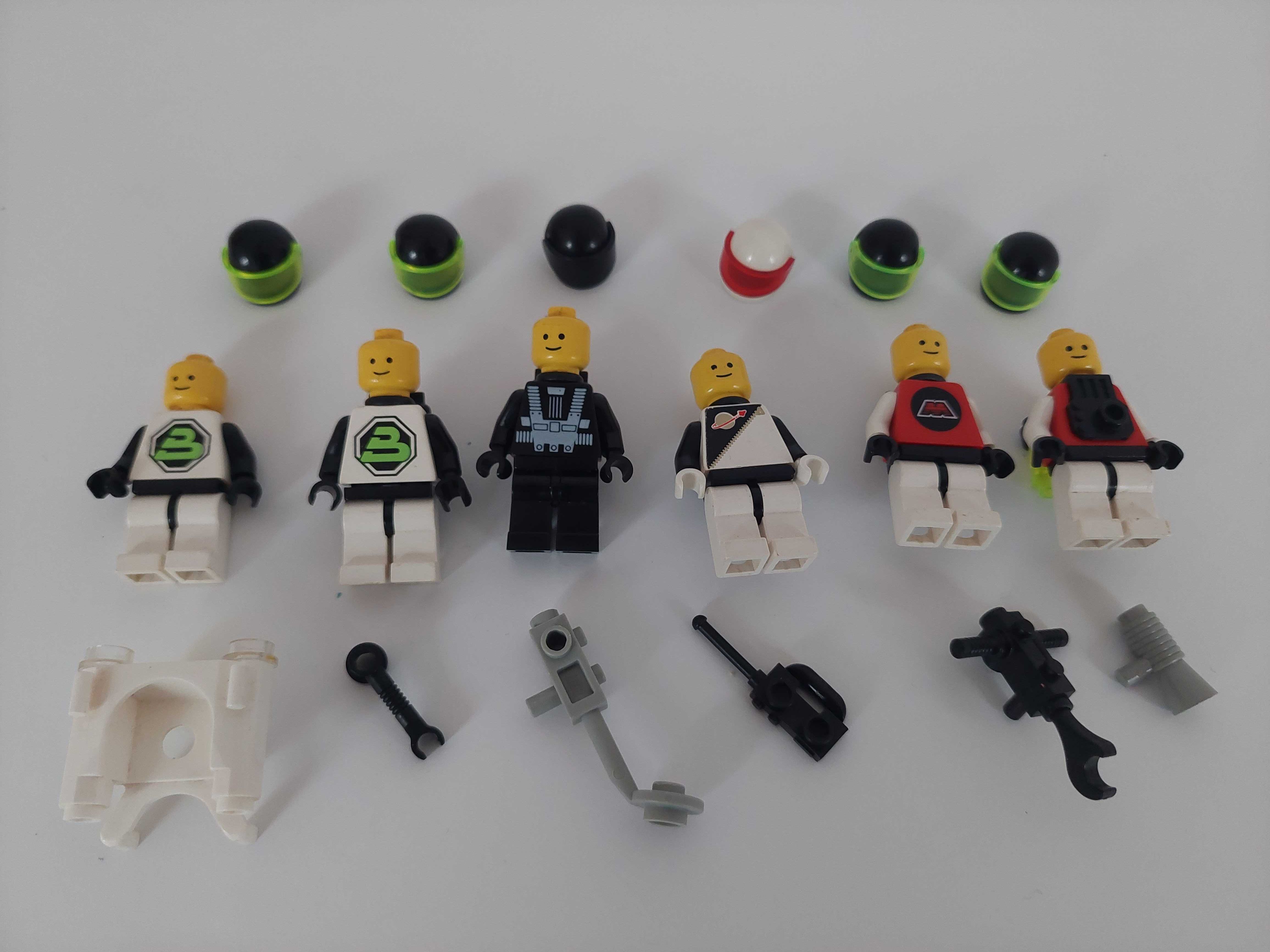 Lego 6704 Minifigure Pack - Blacktron M:Tron Space Police 1991 kompl.
