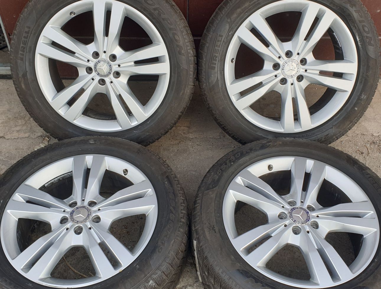 Alufelgi Mercedes 19 5x112 8J ET 56 Felgi ML W166 oryginalnie