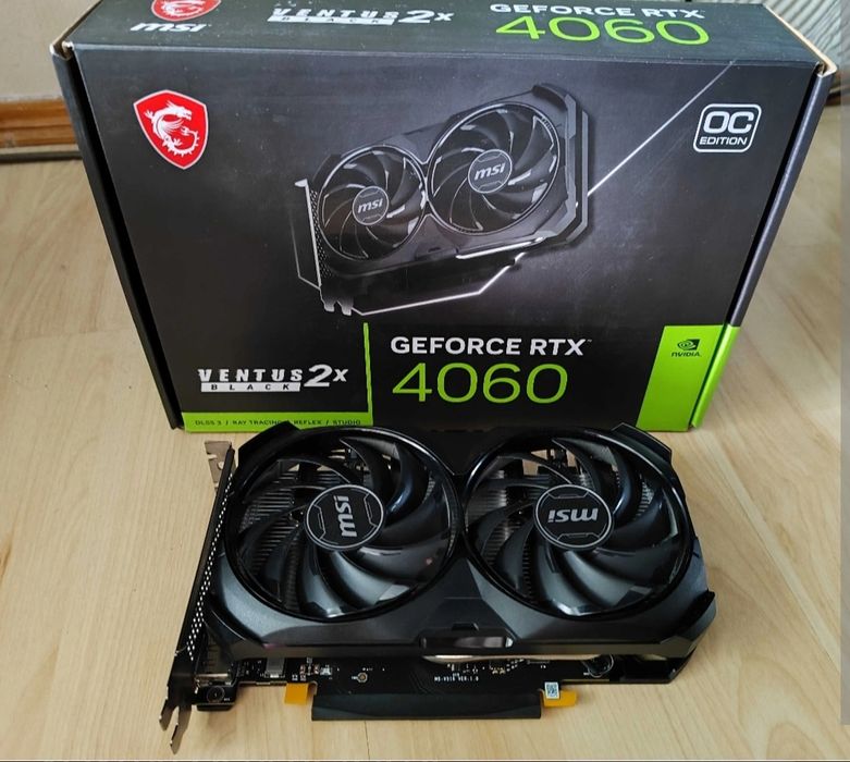 MSI GeForce RTX 4060 Ventus 2X Black 8GB