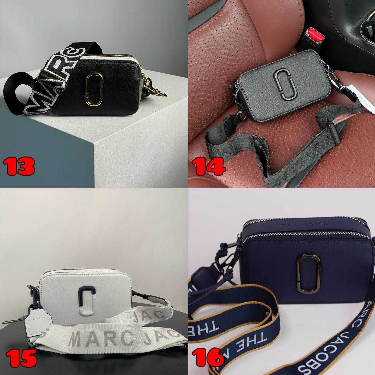 БЕЗ ПЕРЕДПЛАТИ‼️Стильні жіночі сумочки Marc Jacobs/Марк Якобс, ПРЕМІУМ