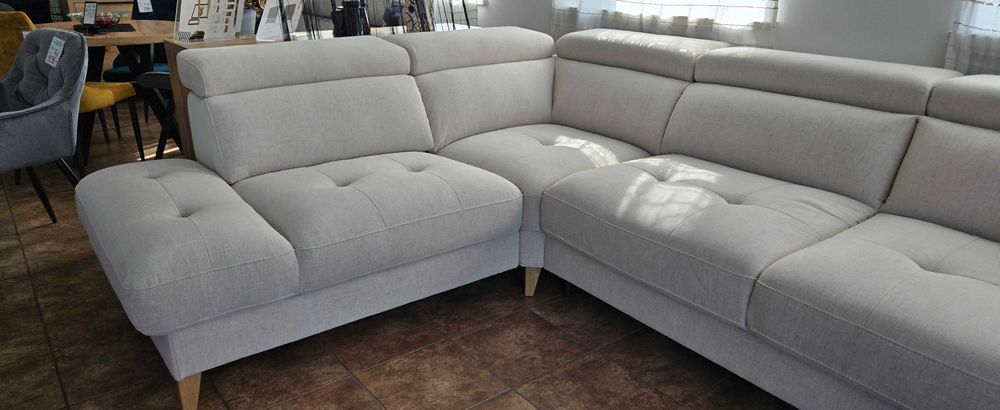 Komfortowy narożnik GOYA stelaż włoski Bydgoskie Meble 2,89x2,30