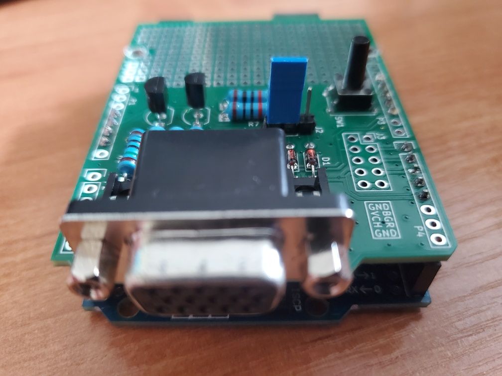 Tester monitorów VGA 15kHz dla komputerów Amiga i Atari ST