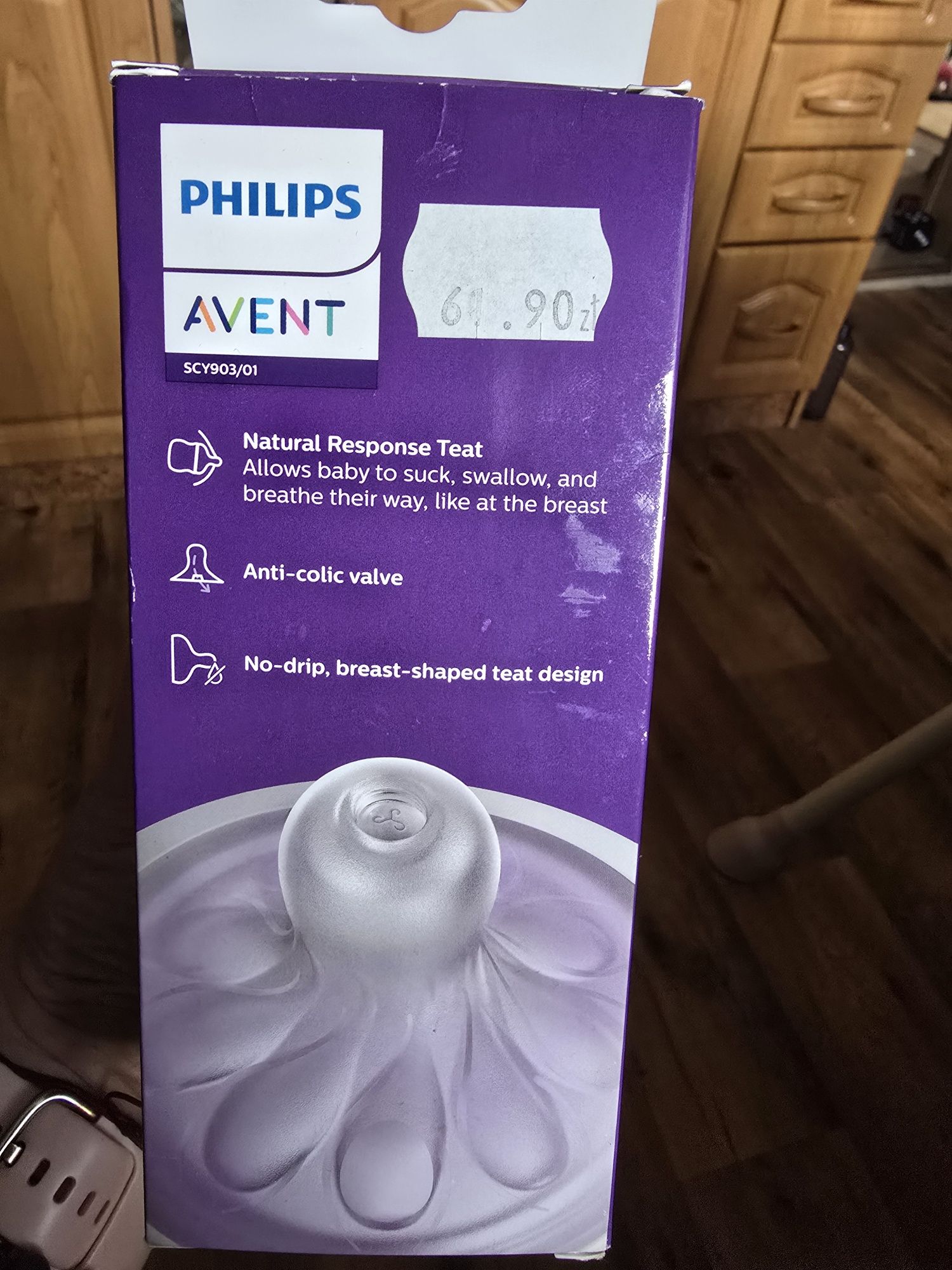 Nowa butelka Avent Natural Response 260ml