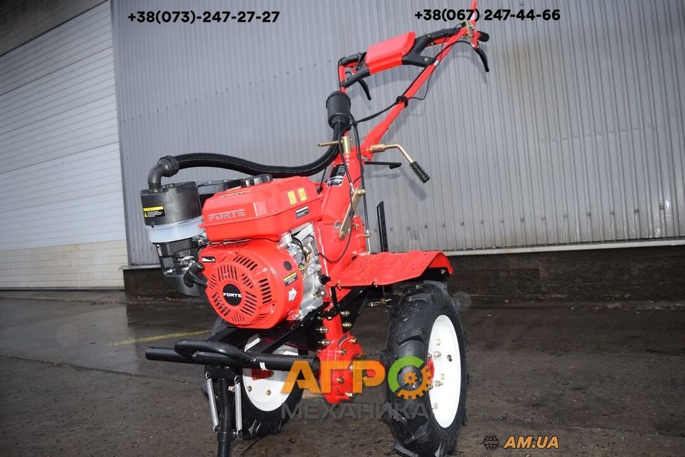 Мотоблок бензиновий FORTE 1050G NEW колеса 10"