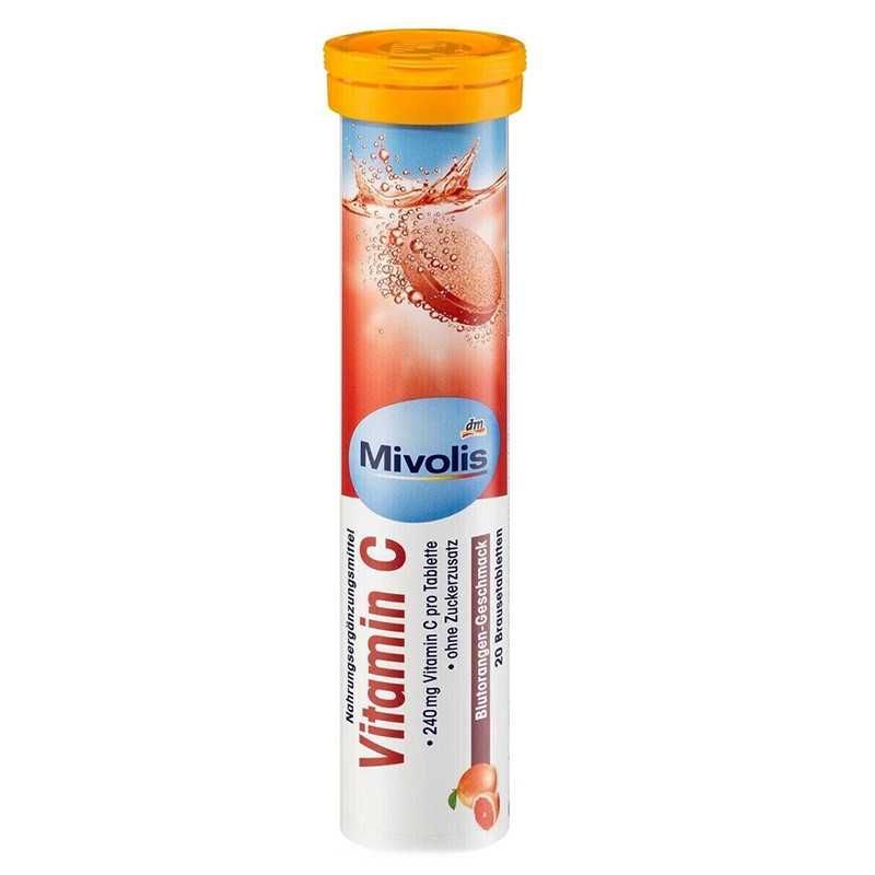Вітаміни MIVOLIS (шипучі, водорозчинні) в асортименті