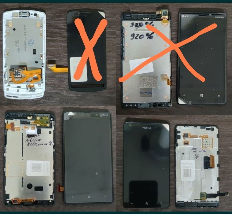 Nokia дисплеи, тачскрины для телефонов до 2014 года выпуска. Описание