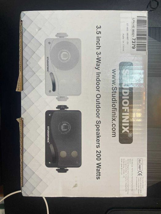 STUDIOFINIX 3.5" зовнішні Bluetooth-колонки 200 Вт (білі)