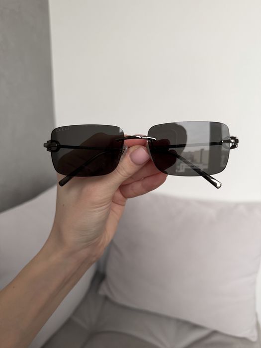 Люксова модель сонцезахисних окулярів GUCCI GG1703S 001 GREY