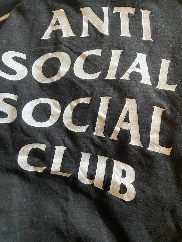 Ооигінальна кофта худі ASSC Anti Social Social Club
