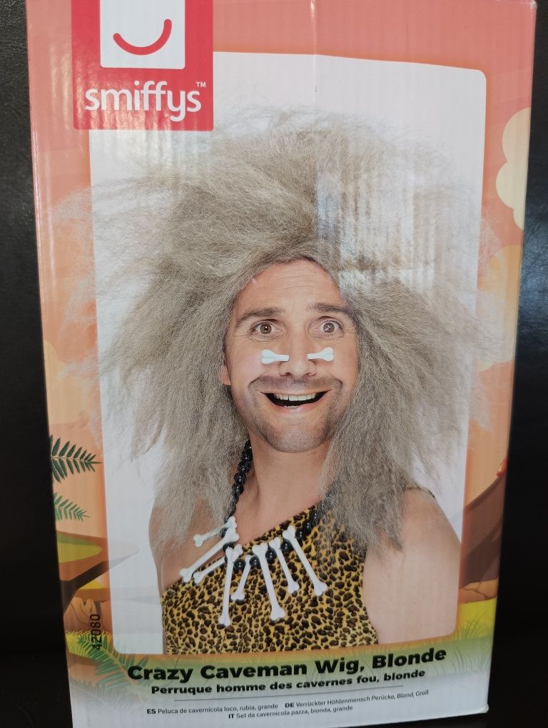 Peruka siwa Jaskiniowiec.