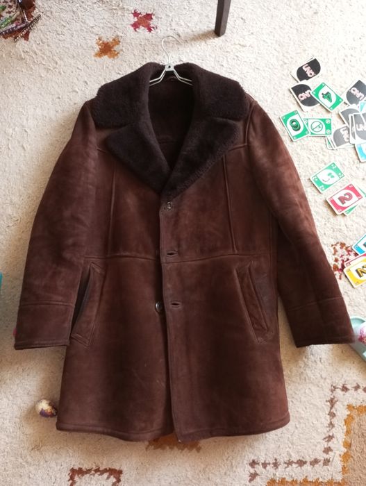 Kożuch męski naturalny