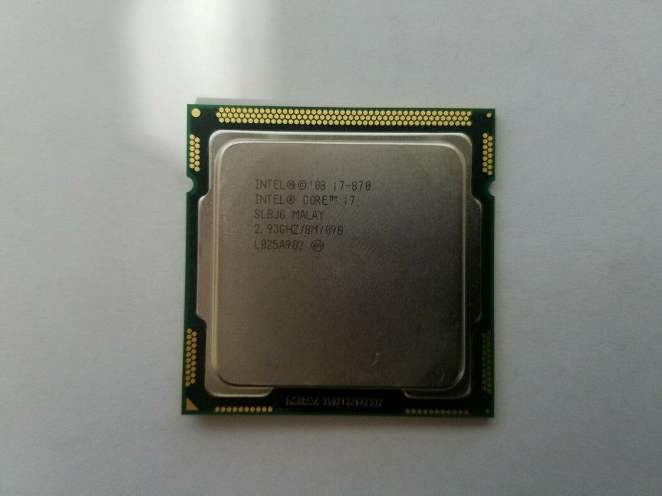 Intel Core i3-550, i5-750, Xeon x3470, Core i7-860, 870 сокет 1156
