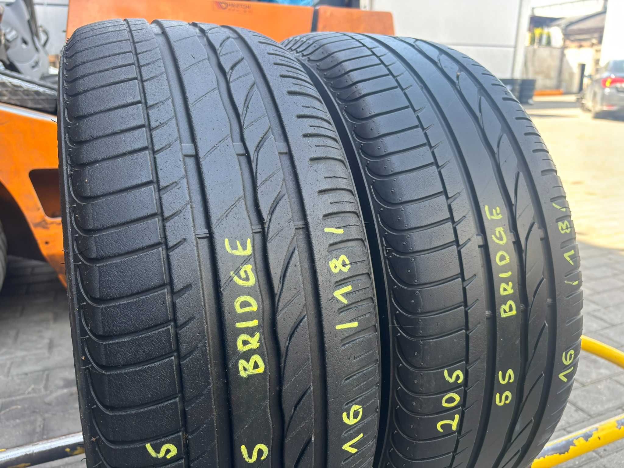 2X OPONY LETNIE 205/55R16 91W Bridgestone Turanza ER300A * 5.5MM 2018R