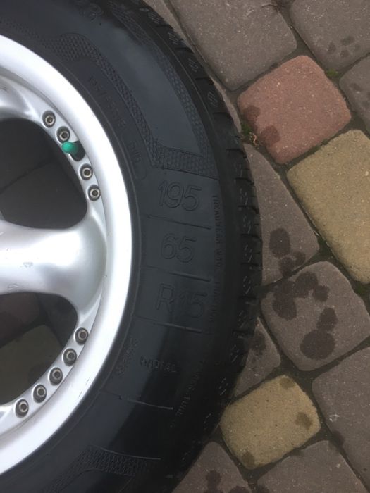 Диски з резиною 5x100 R15 ET38