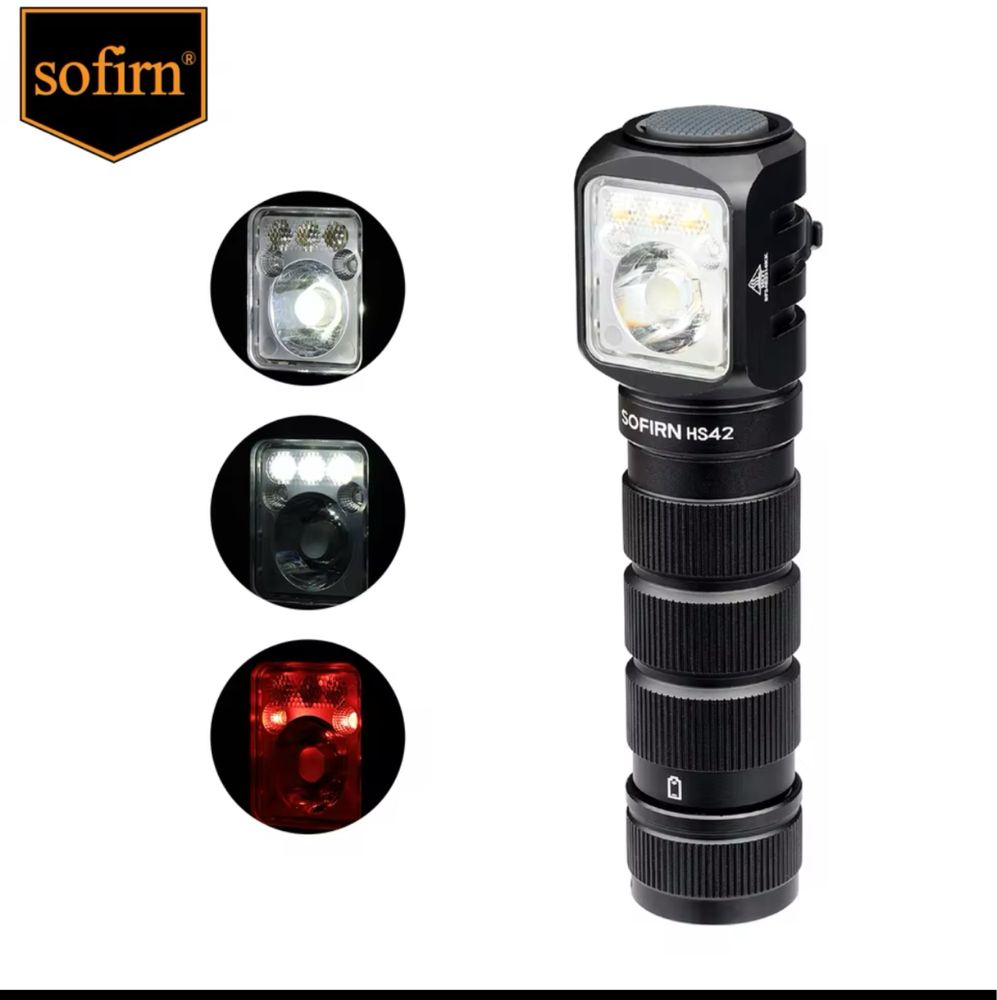 Ліхтарик Wurkkos  HD15 HD20 HD50 Sofirn HS42 HS20 HS40 налобний фонарь