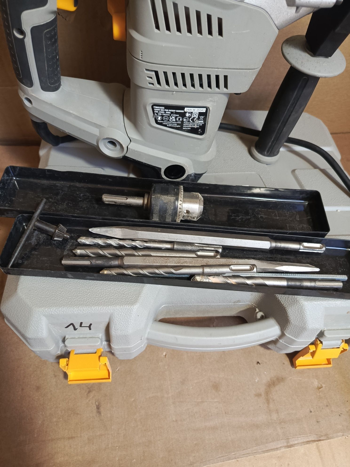 Mlotowiertarka udarowa titan SDS plus mlot udarowy TTB631sds