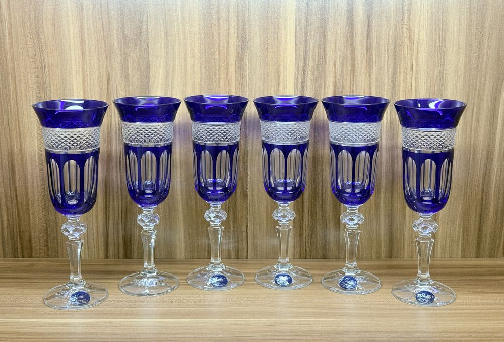 Хрустальные фужеры для шампанского просеко Julia Poland