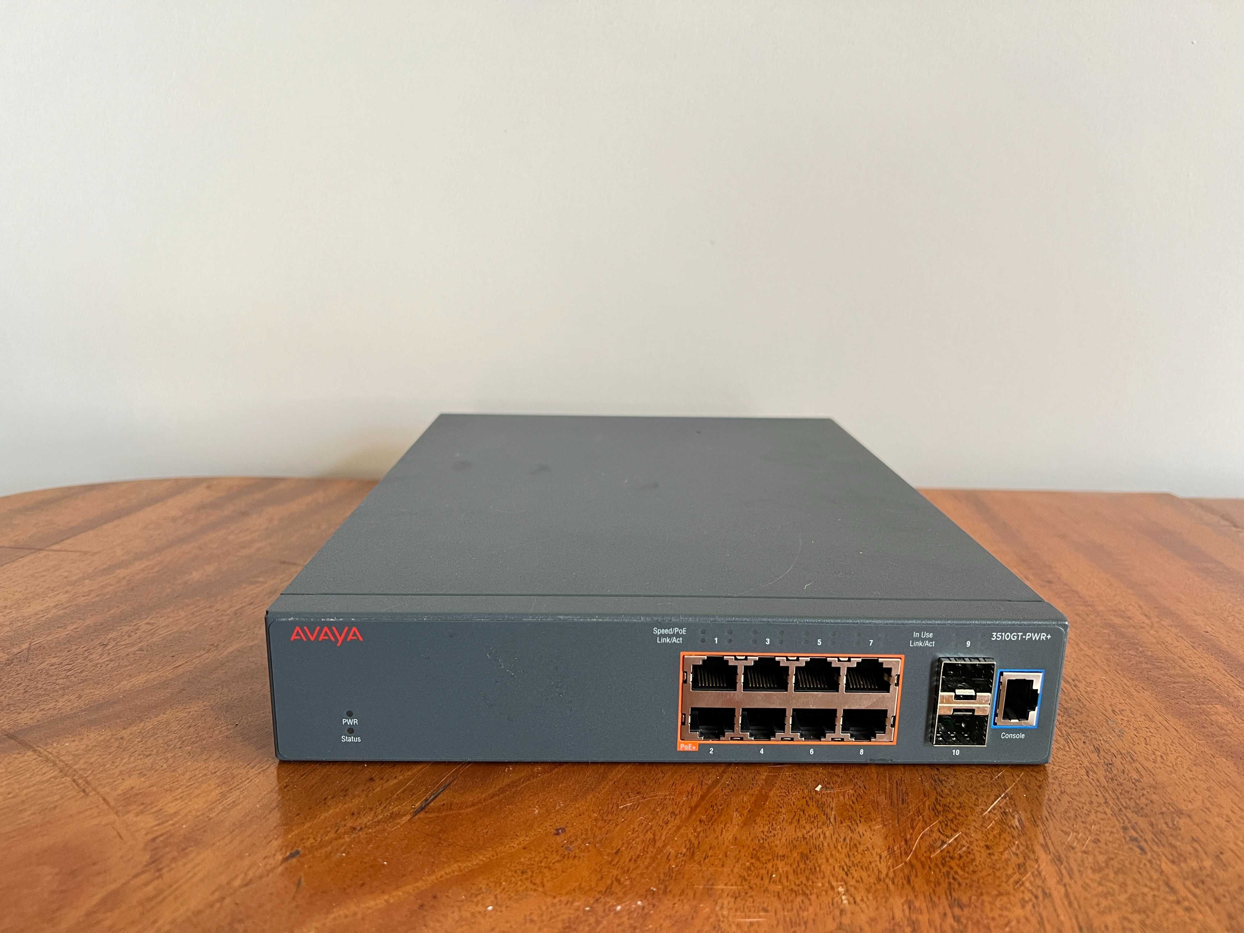 Комутатор Avaya 3510GT-PWR+ для систем відеоспостереження