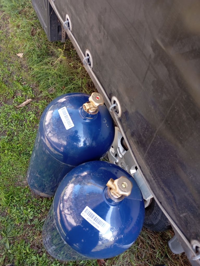 Butla gazowa LPG propan zbiornik 33kg 11kg  wózek widłowy camper