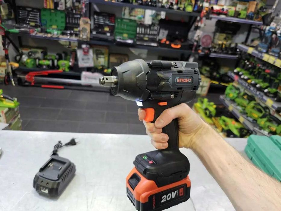 Гайковерт Stromo AWA25 акумуляторний / шуруповерт, набор АКБ и зарядка
