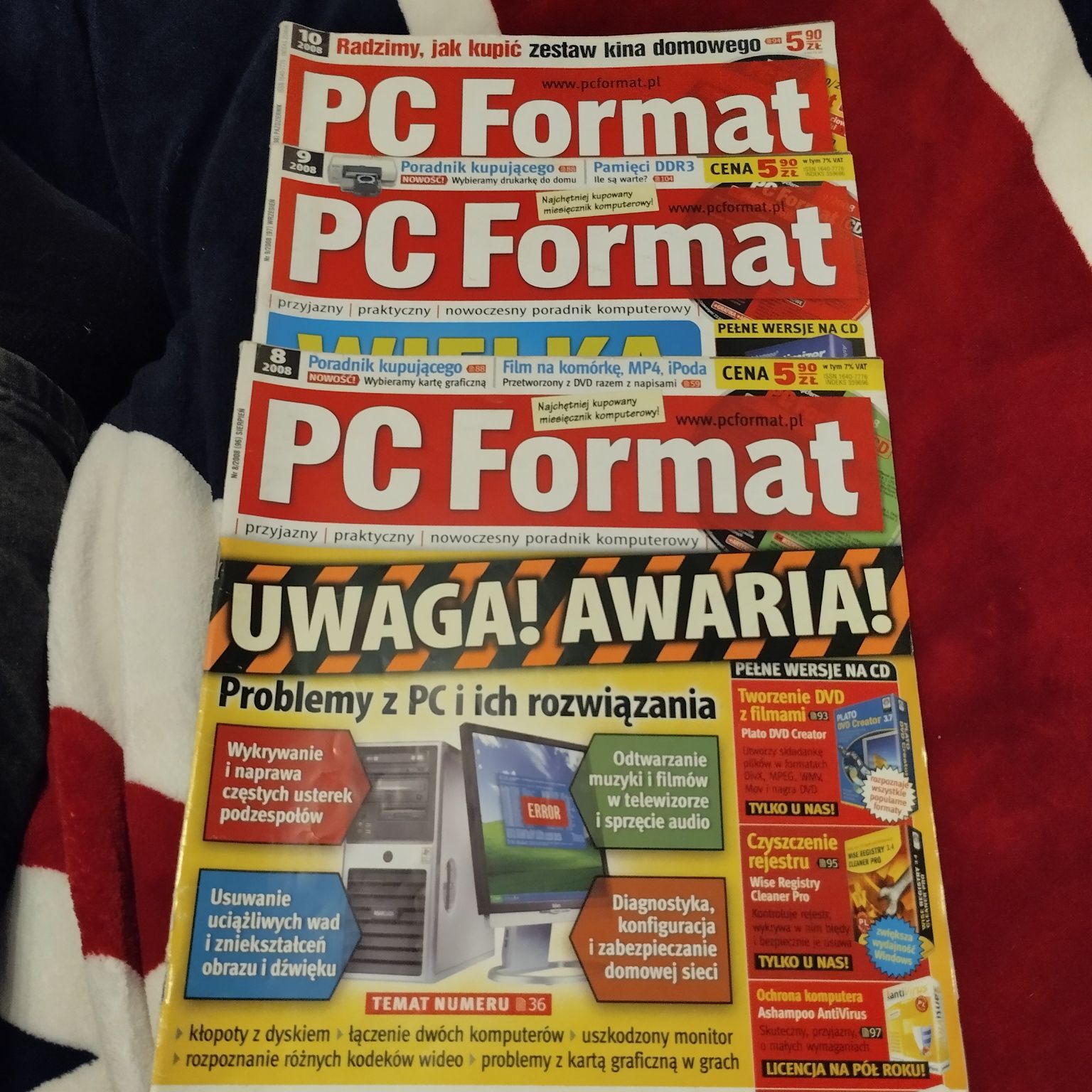 36 płyt! Komputer Świat, Next, PC Format! Polecam!