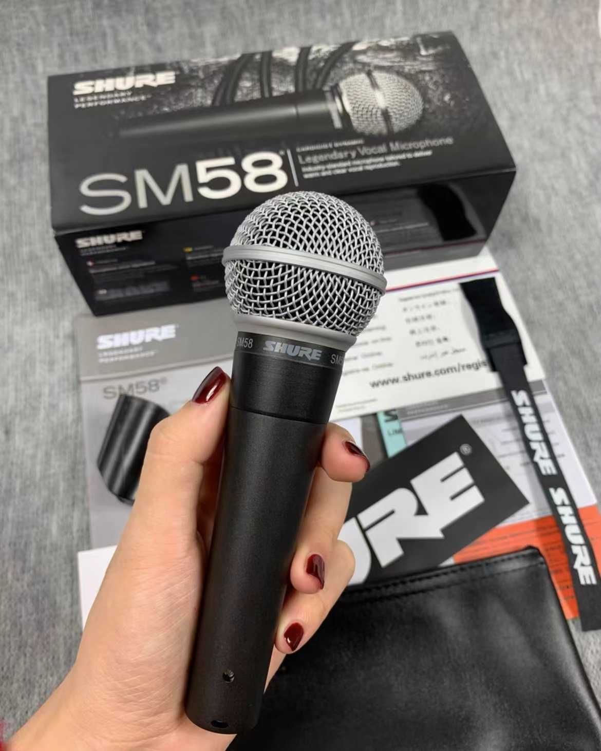 Shure SM58 LC Dynamic Vocal Microphone#No switch version