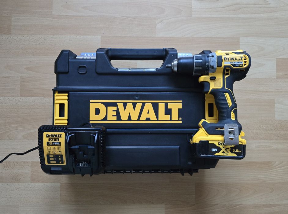 DEWALT DCD791 DCD 791 Wkrętarko-Wiertarka 18V Aku5.0Ah Ładowarka TSTAK