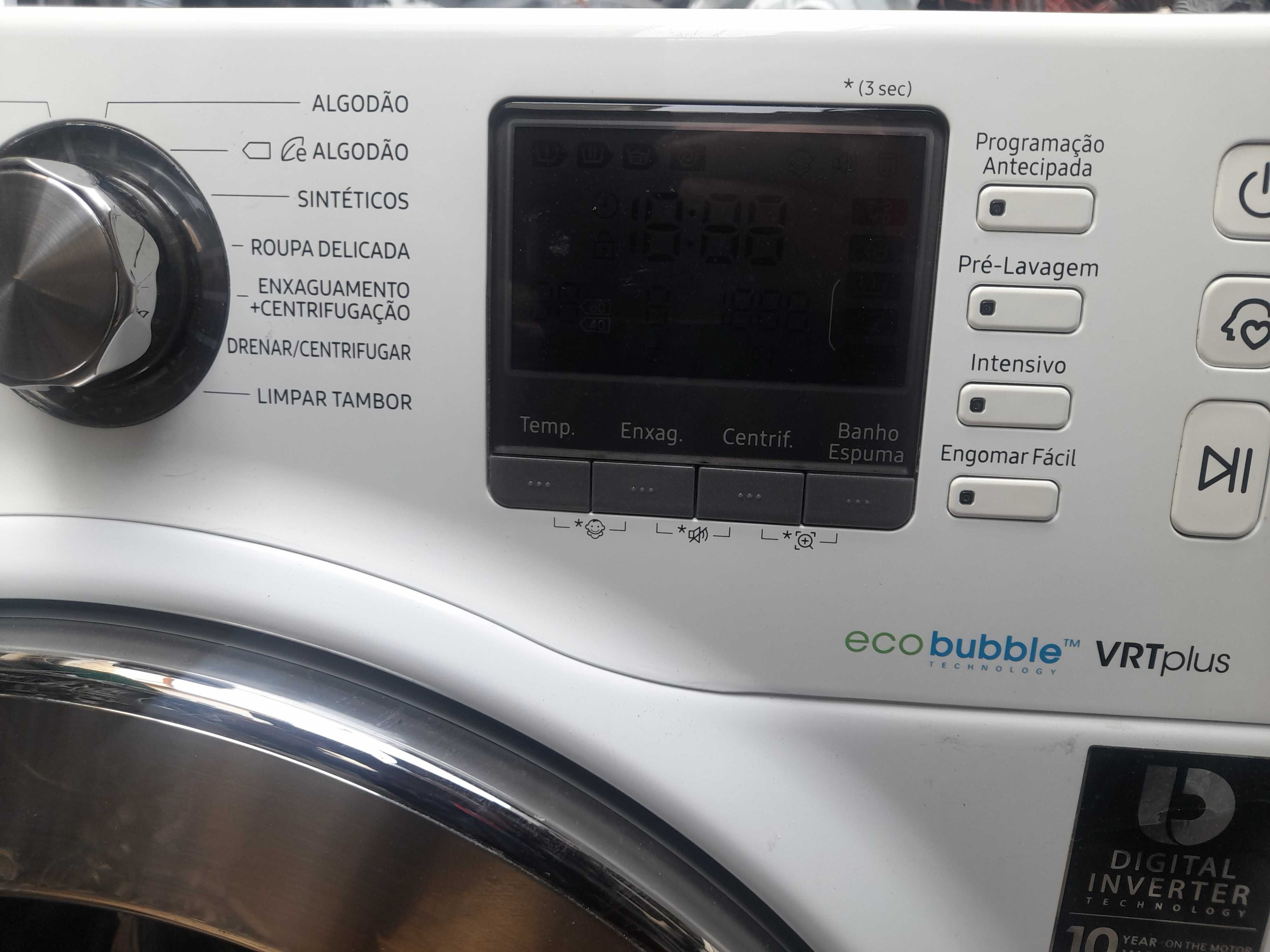 maquina de roupa  Sansung 12  quilos 1400 rpm como nova
