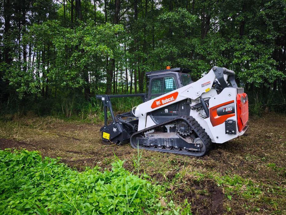 Mulczer leśny - Czyszczenie, oczyszczanie działek, nieużytków, gruntów