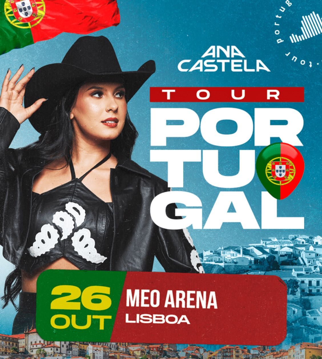 Bilhetes Ana Castela 26/10/2025 Lisboa