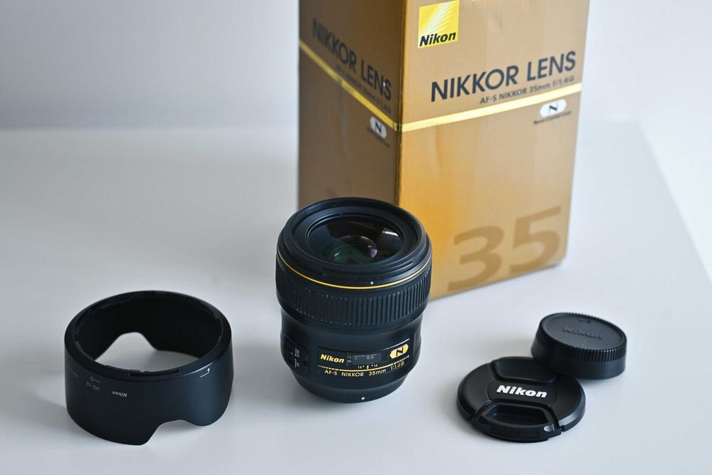 Obiektyw Nikon F Nikkor 35 mm f/1.4 G ED AF-S