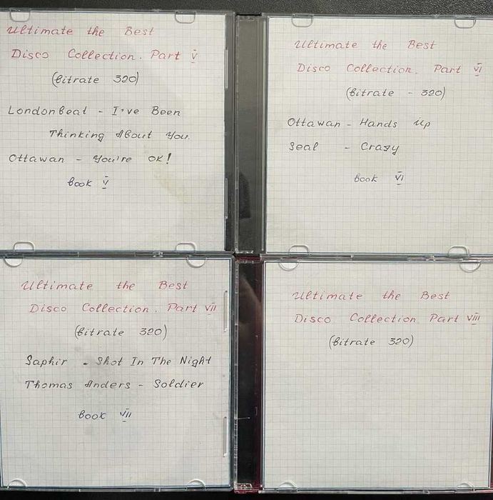 Музика на CD дисках 200+ штук