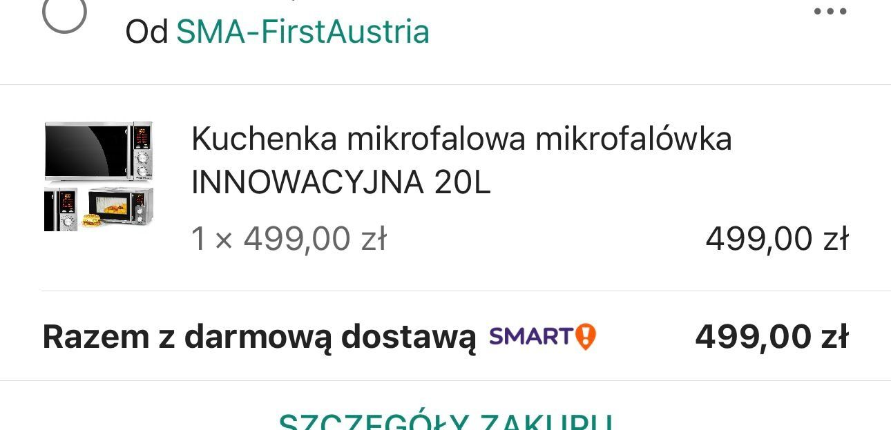 Kuchenka Mikrofalowa First Austria Nowa