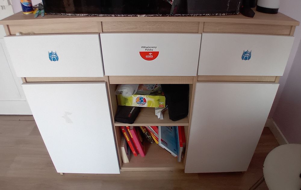 Komoda 120cm dąb sonoma