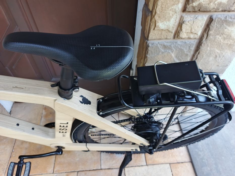 ROWERY Elektryczny DREWNIANY 28" Unikat Wysyłka