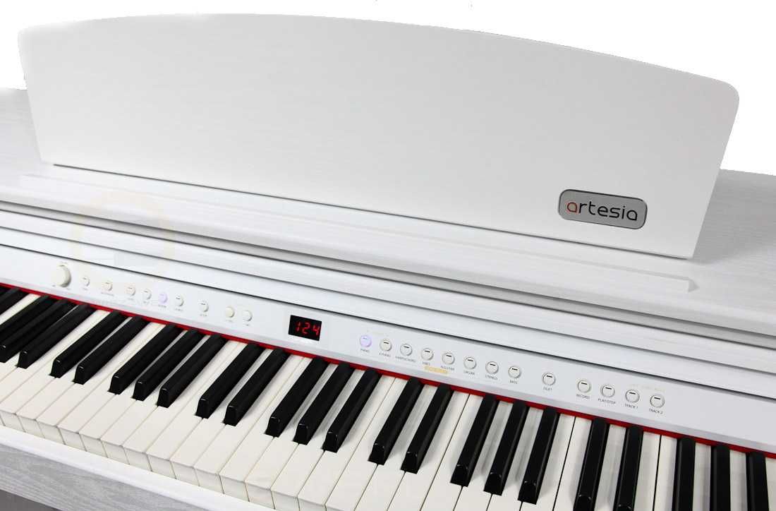 Artesia DP-3+ WH Białe Pianino + ŁAWKA | ZESTAW