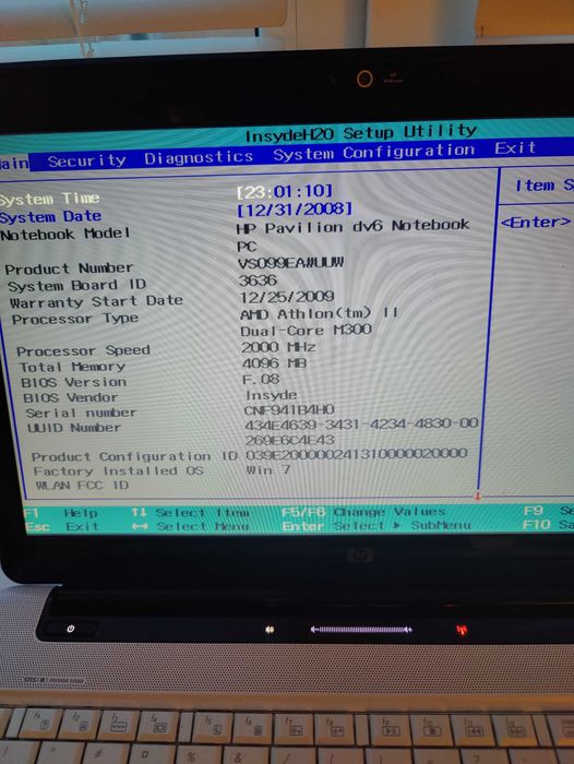 Hp dv6 без зарядки