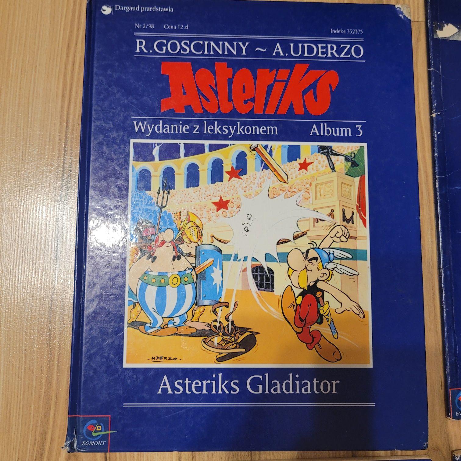 Asterix. Wydanie z leksykonem. Komiks 3, 12, 18, 33