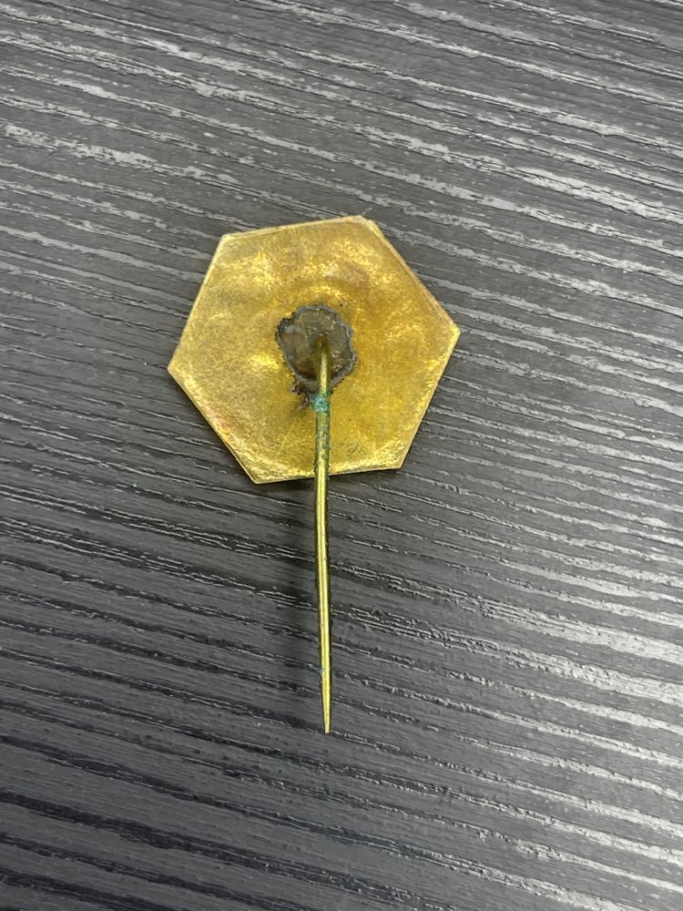 Odznaka HCP 35 lat pracy w zakladach Hipolit Cegielski Poznań PRL pin