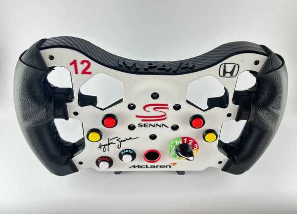 MOD Exclusivo Ayrton Senna MP44 McLaren Logitech G920