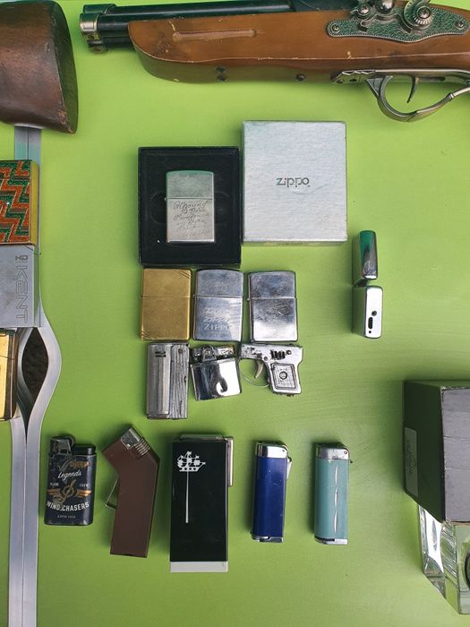 Зажигалки Zippo пьеза