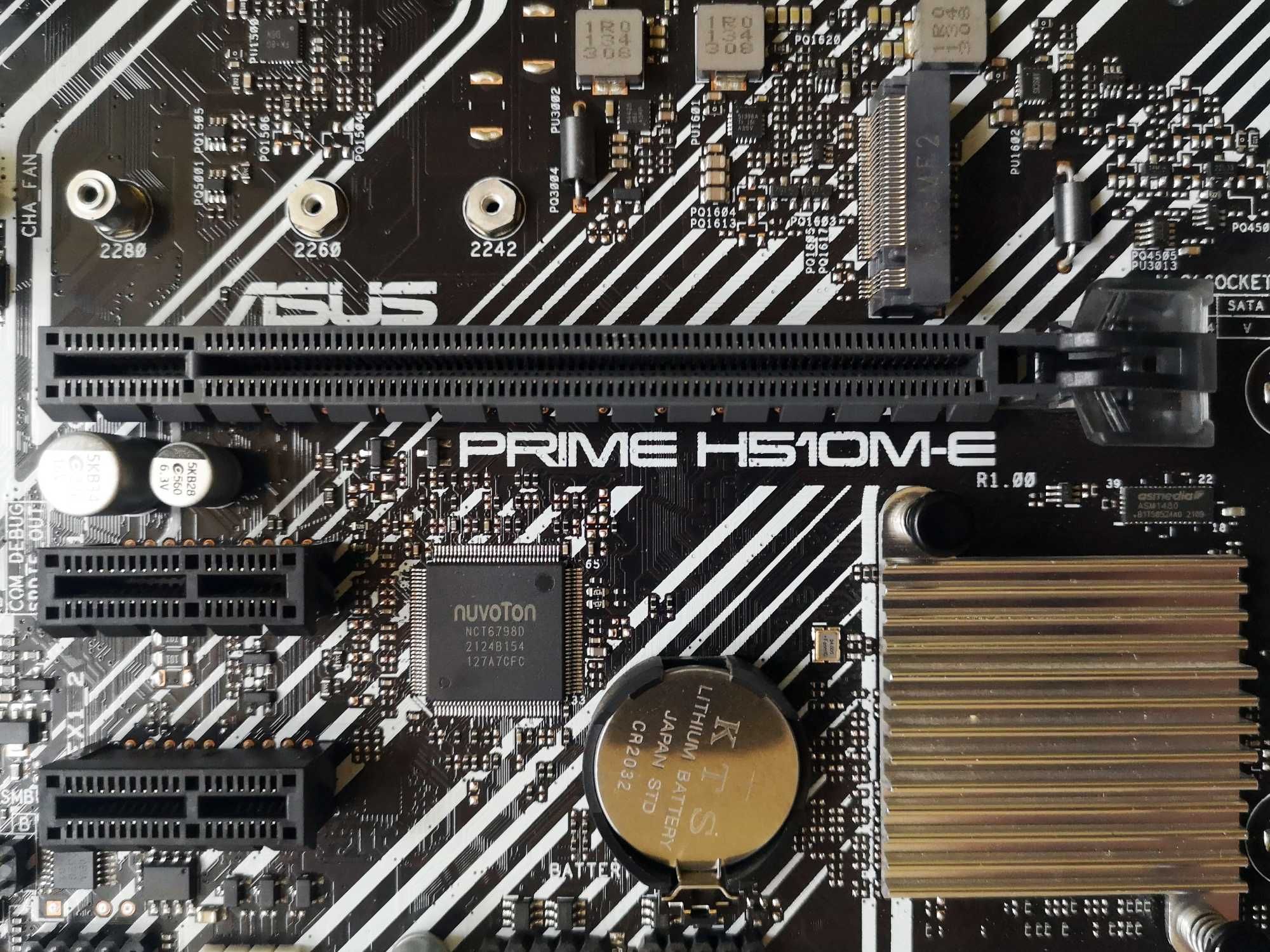 Материнська плата Socket 1200  Asus Prime H510M-E