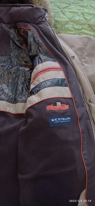 Пуховик парка куртка Westbury finest quality by CsA 58-60