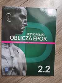Podręcznik Język polski oblicza epok 2.2
