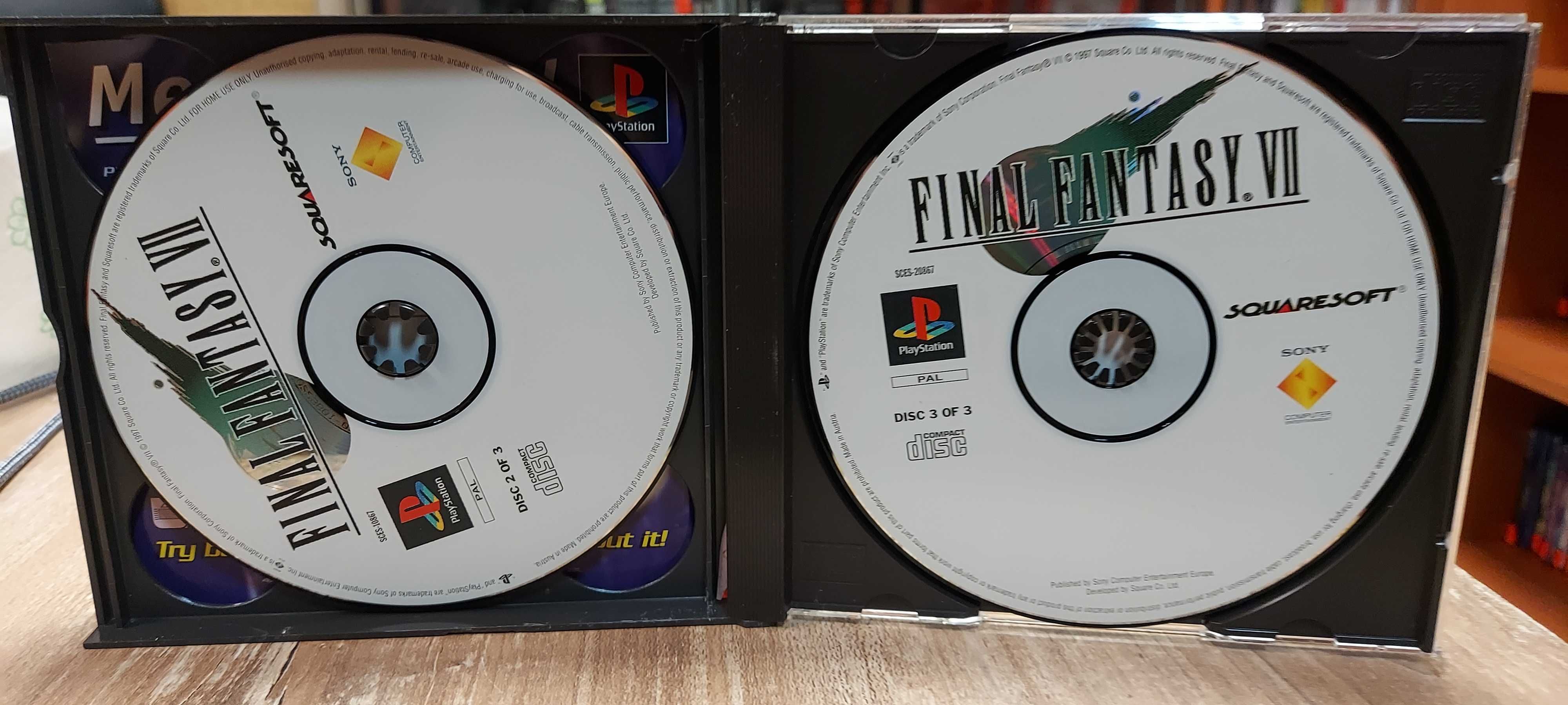 Final Fantasy VII PS1 Ang Komplet Sklep Wysyłka Wymiana