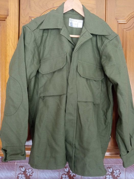 Casaco militar vintage do Exército Espanhol