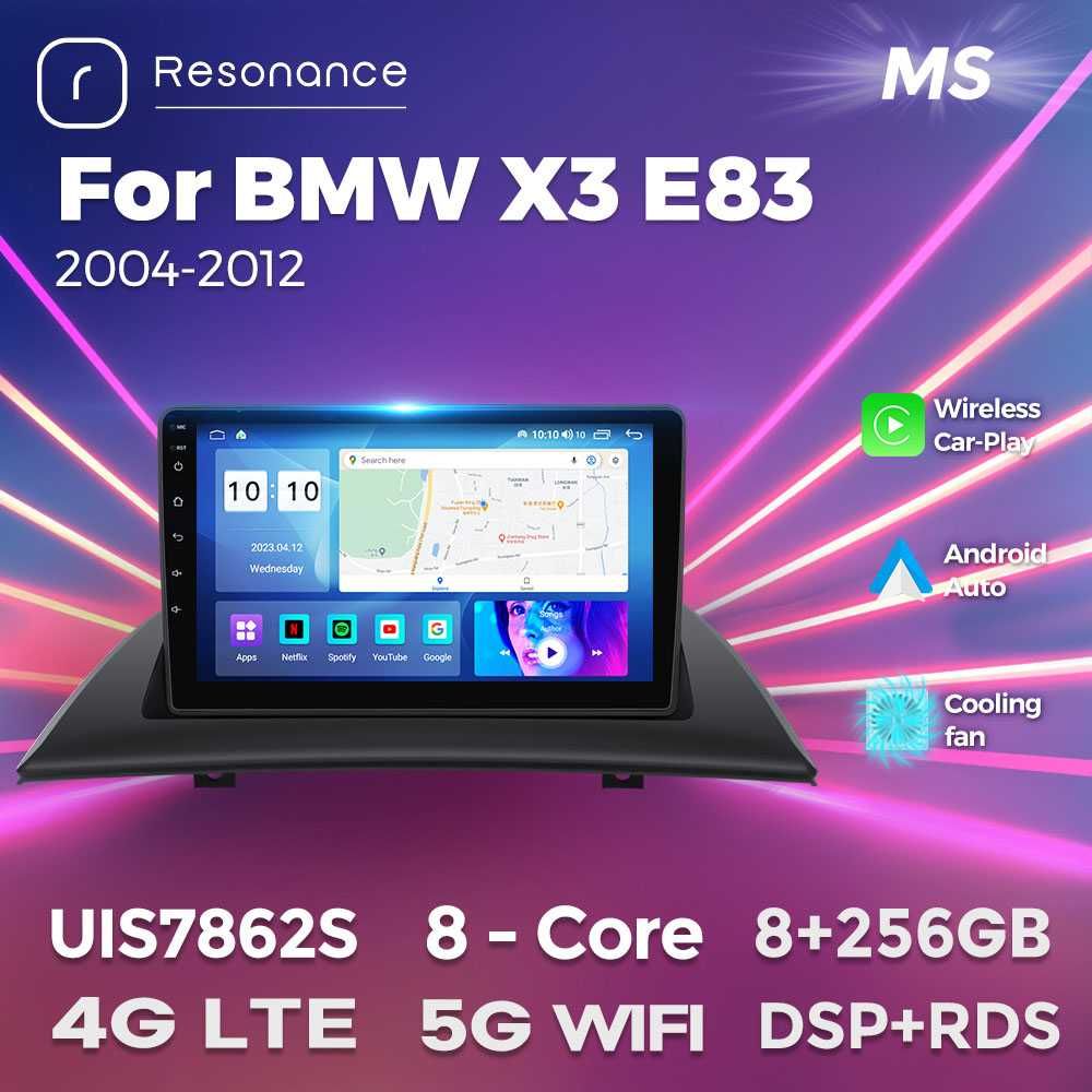 Штатна магнітола BMW X3 E83 android GPS навігація