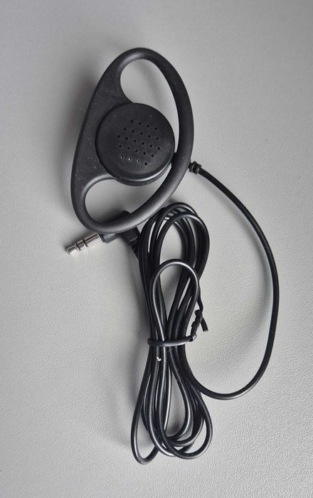 Andoer Mono słuchawka Dual Channel 3,5 mm wtyczka