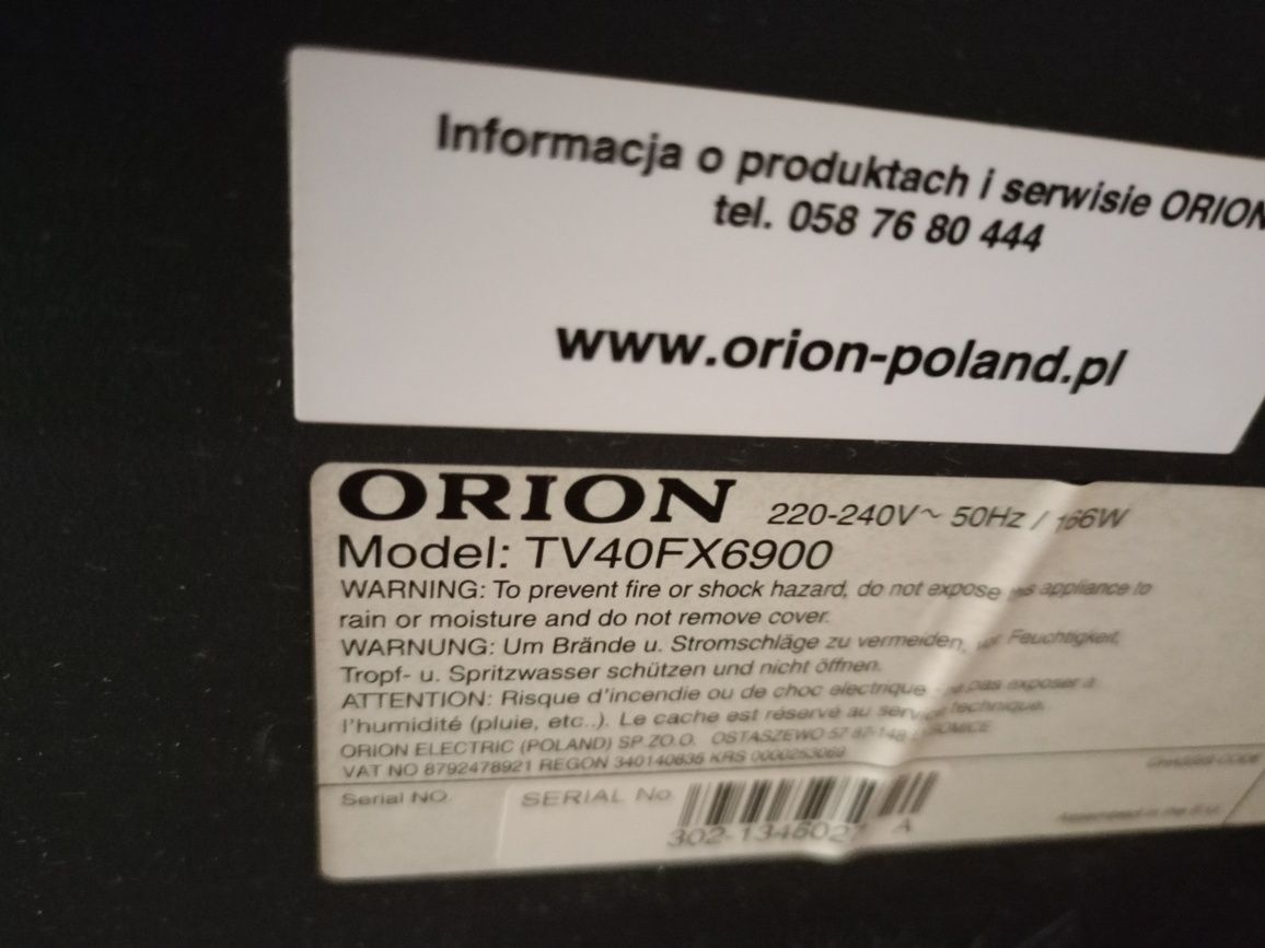 Telewizor  Orion